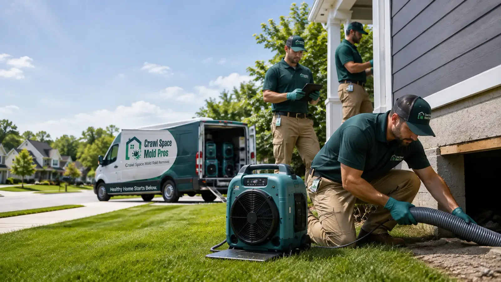 Crawl Space Mold Removal in Genoa, WI